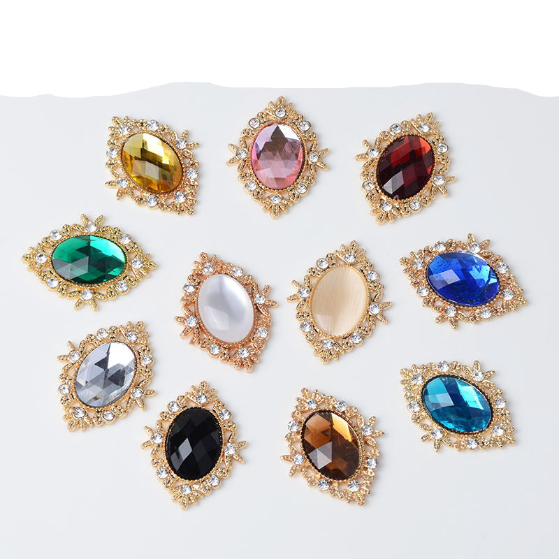 P-15 Alloy Mirror DIY Charms