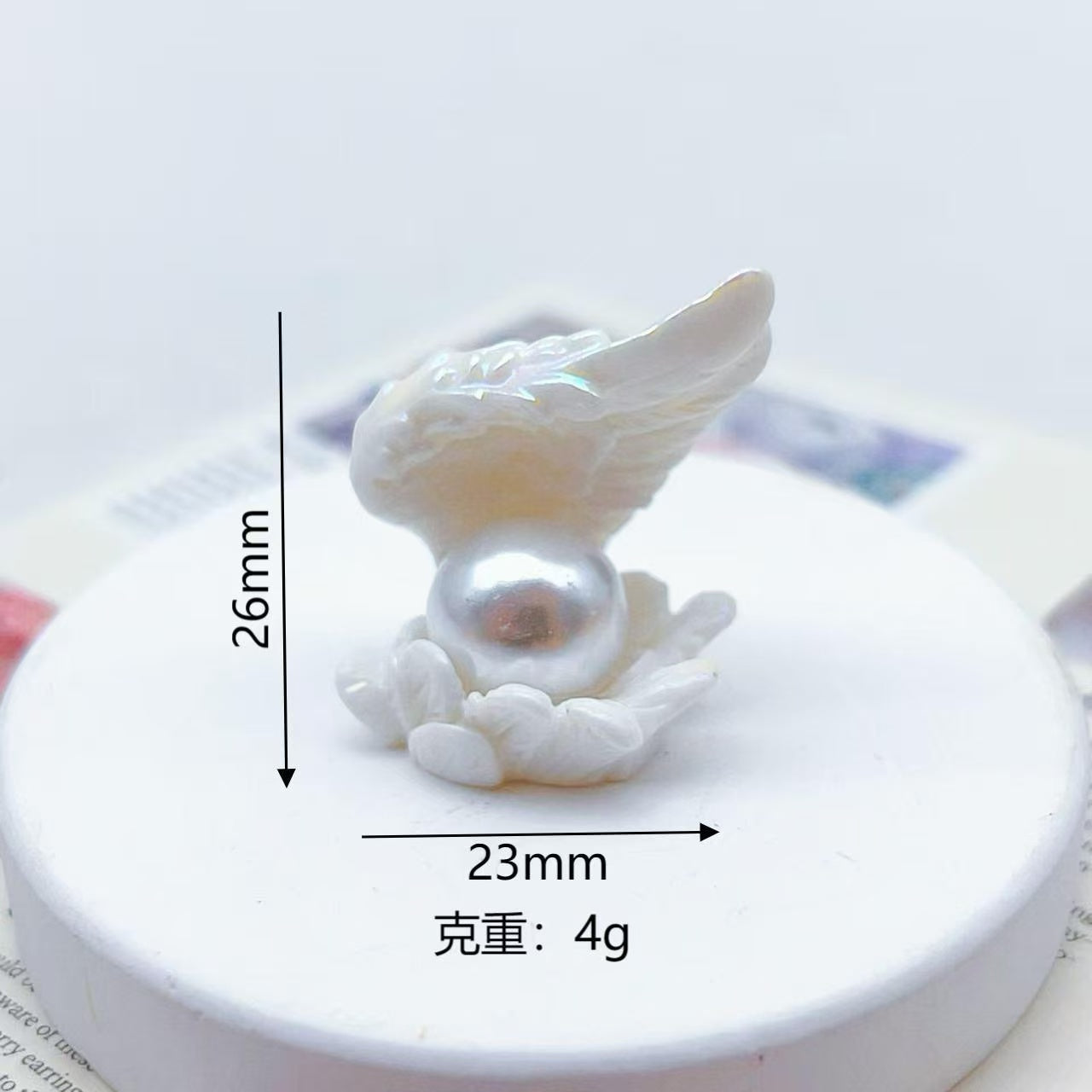 C-19 Pearl Wing Charms(8styles