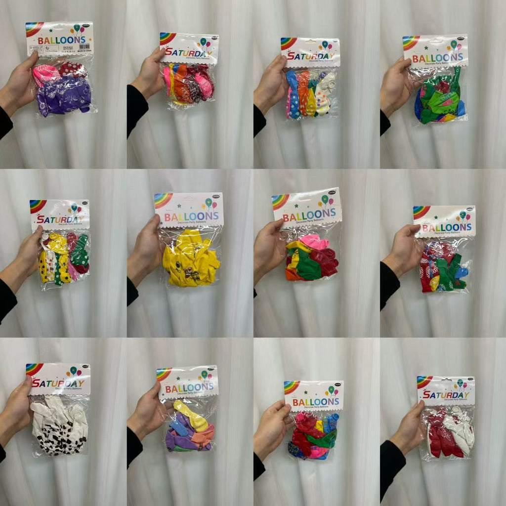 Y-05 Party Ballon Bag (color dots(10pcs/bag