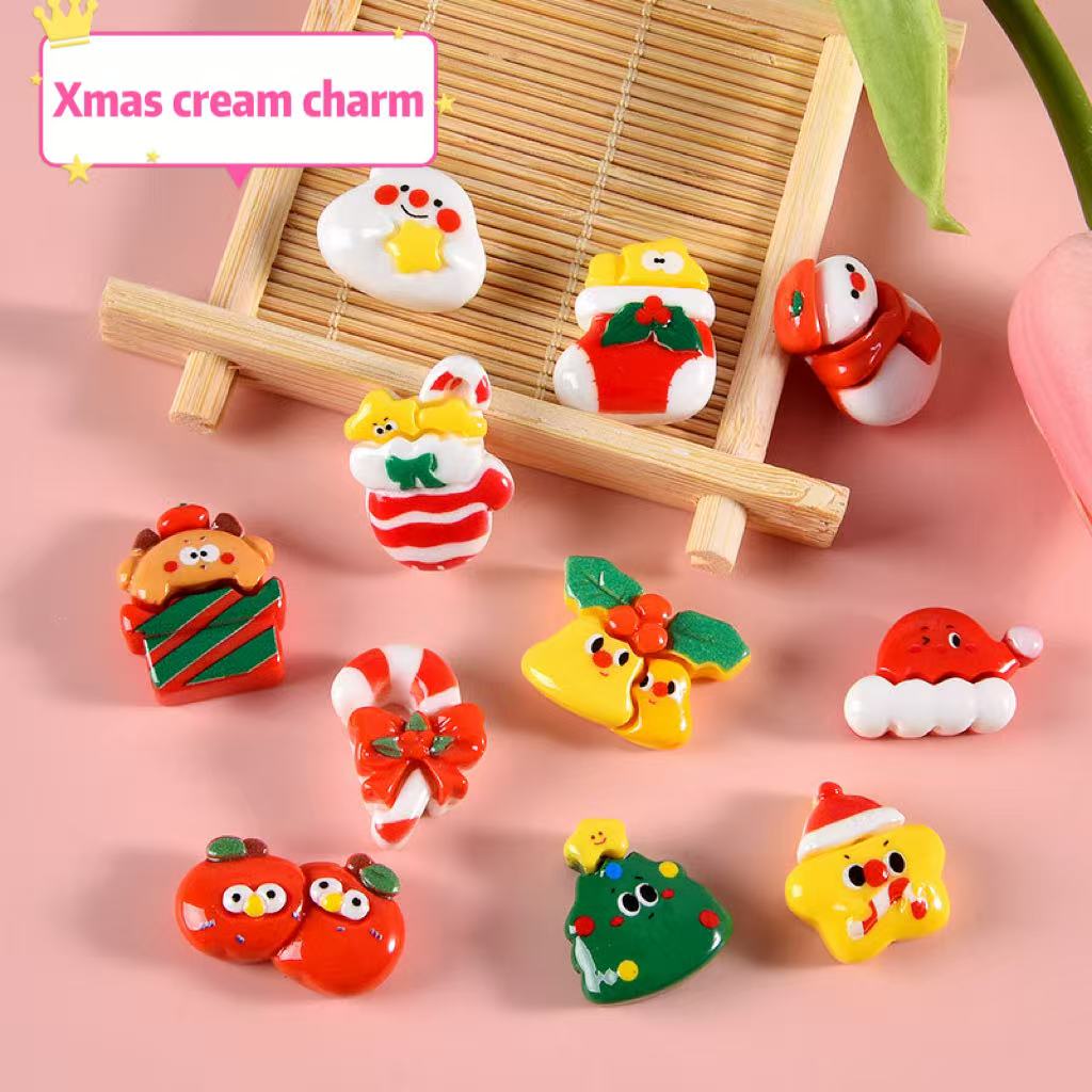 D-18 Xmas Cute Charms (5pcs/bag(by duck