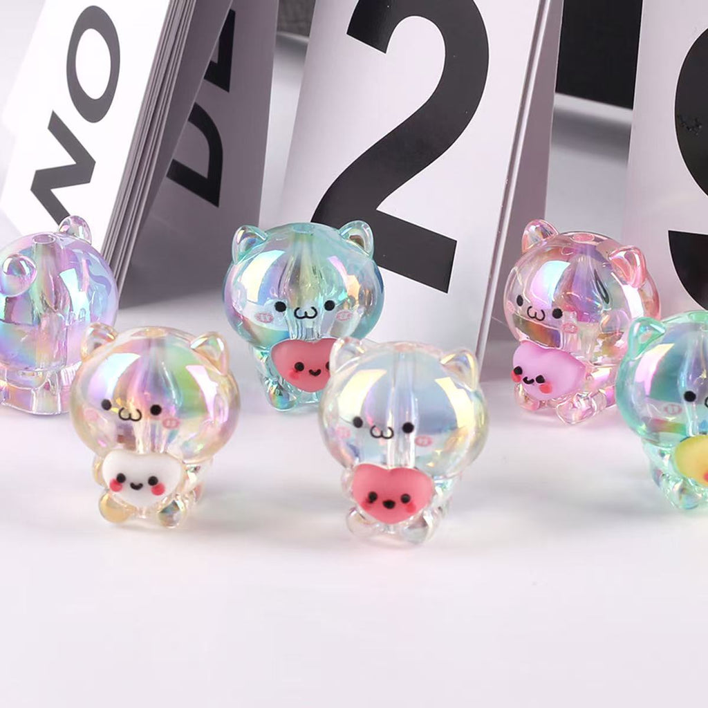 D-19 Galaxy Bear Beads for pen