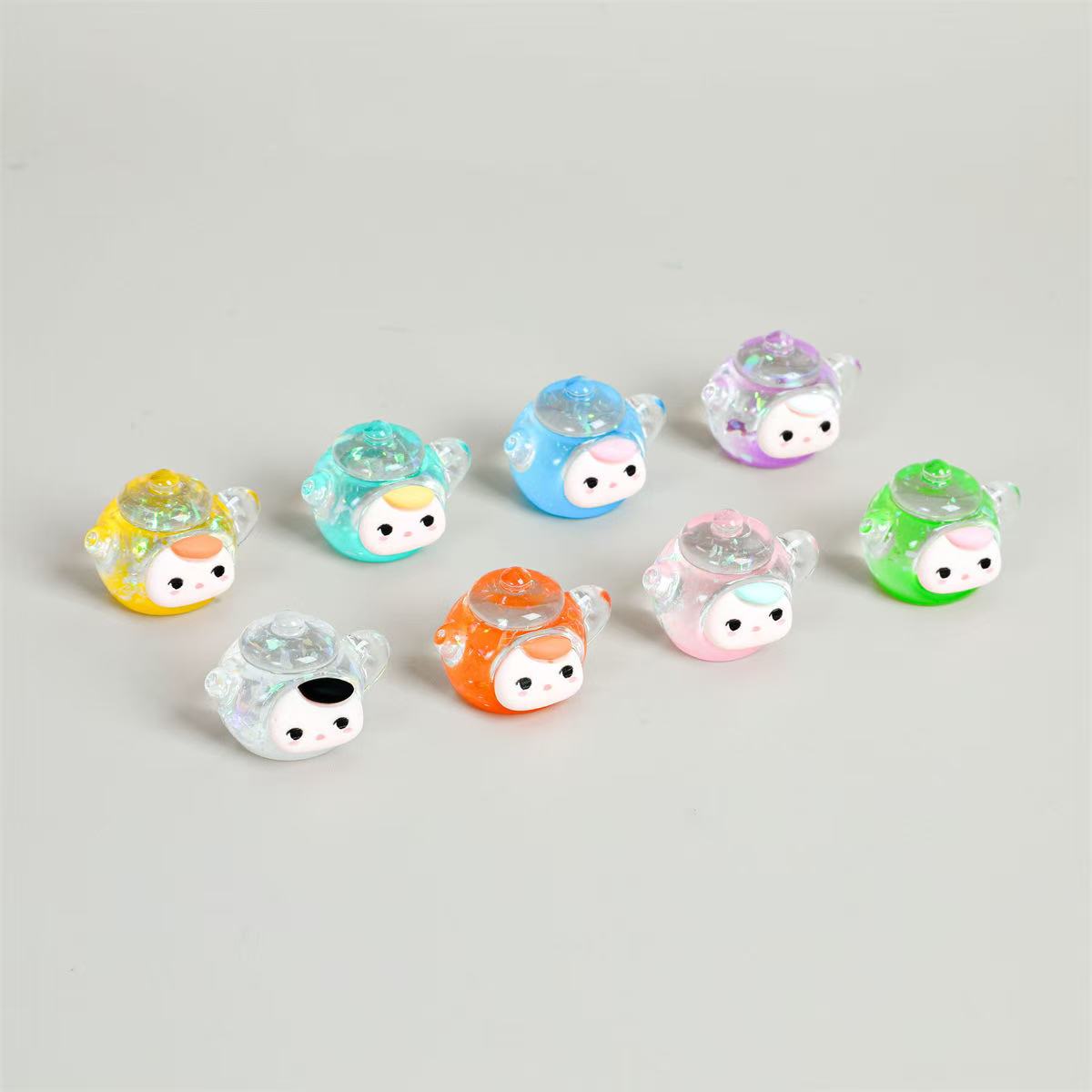 D-22 Luminous Cup Girl Charms (3pcs/bag(by duck