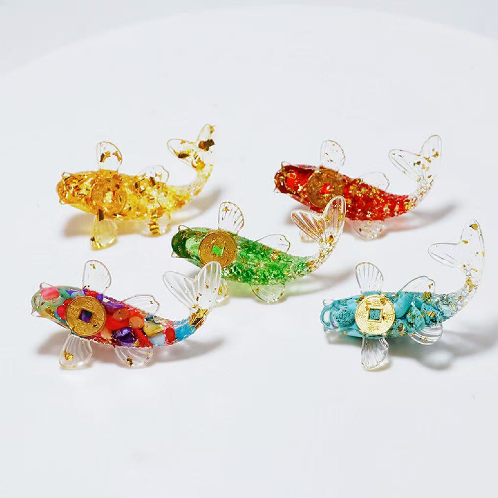 C-06 Crystal Chips Koi Fish (color dots
