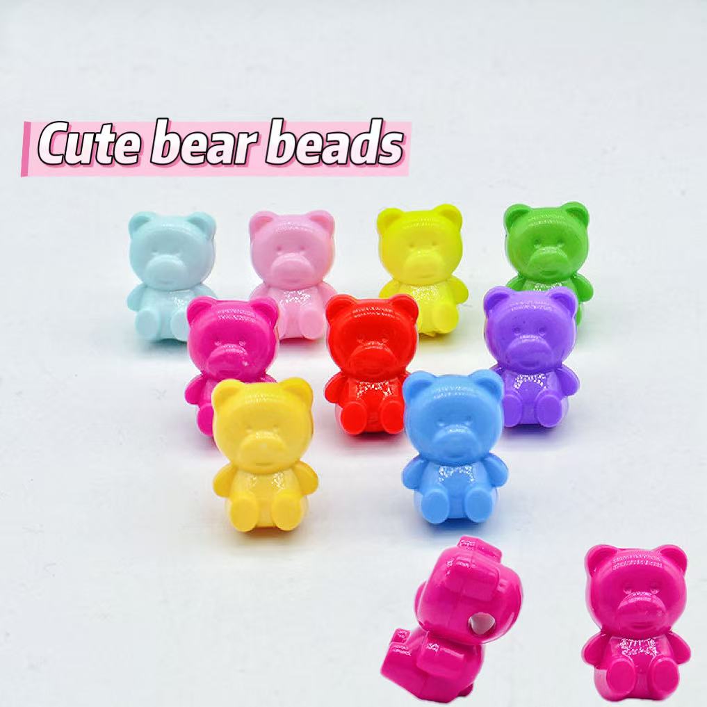D-01 Bear Beads for pen (1spoon(by duck
