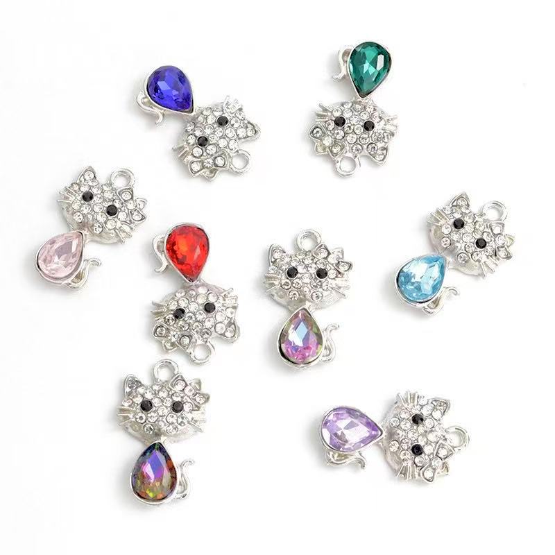 P-16 Cute Cat Pendant (3 pcs/bag(by duck