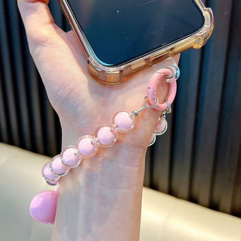 C-07 Colorful Heart  Keychain/phonechain