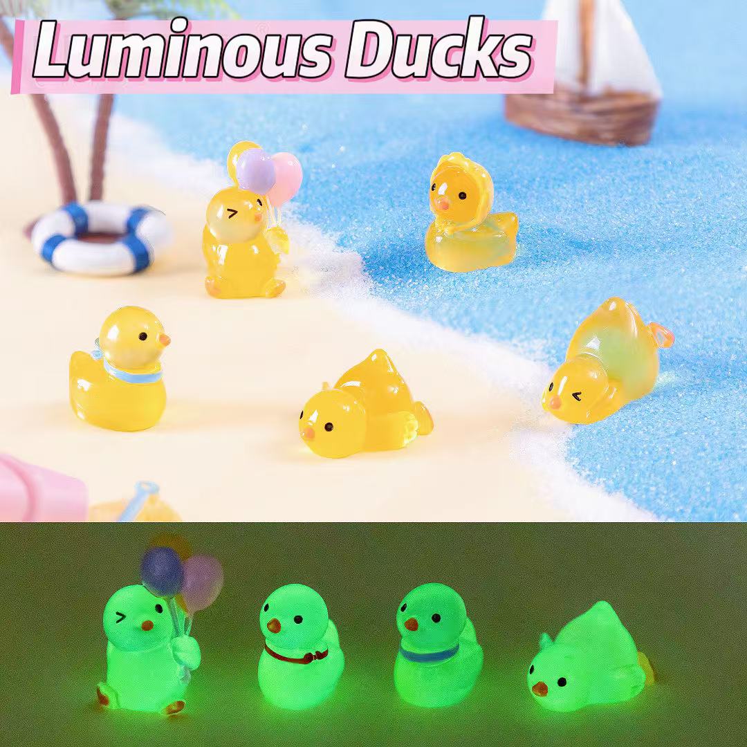 A-(New) C-02 Luminous Duck (3pcs/bag(by charms