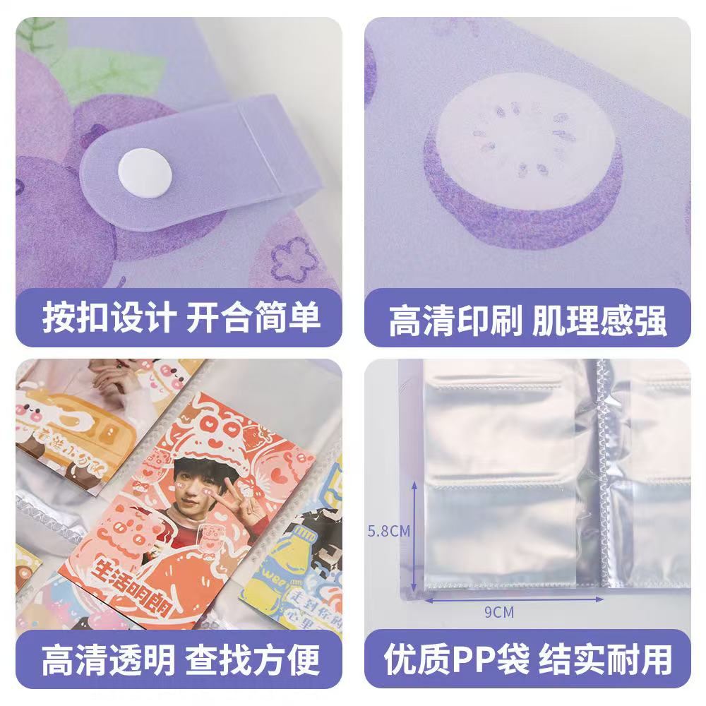 Y-04 Photo Album (color dots (120 card position/book