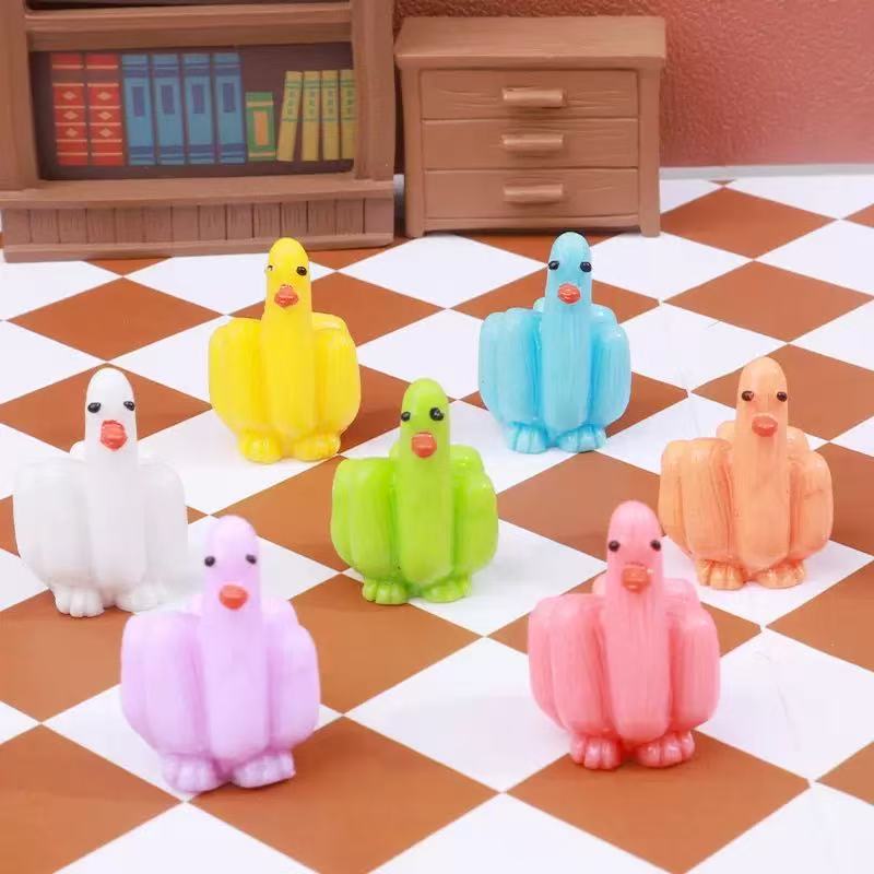 D-02 Middle Finger Ducks(4 pcs/bag(by duck
